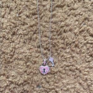Diamond heart necklace